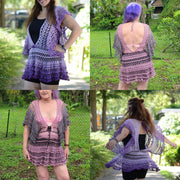 Butterfly Beach Cover-up Crochet Pattern