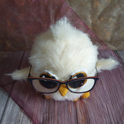 Fluffy Owly Pie Eyeglesses Holder Crochet Pattern