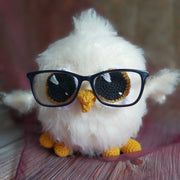 Fluffy Owly Pie Eyeglesses Holder Crochet Pattern