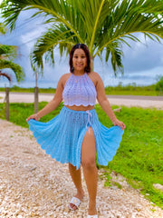 Summer Skirt Beachwear Crochet Pattern