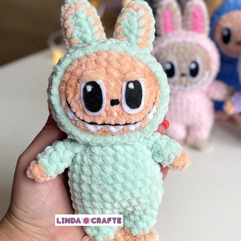 Labubu Amigurumi CROCHET PATTERN