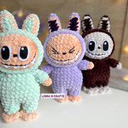 Labubu Amigurumi CROCHET PATTERN