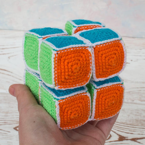 Rubik's cube Crochet Pattern
