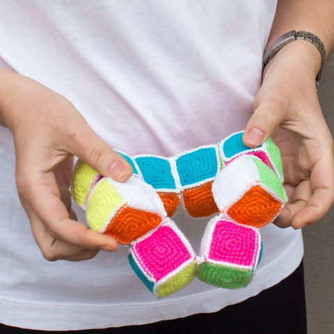Rubik's cube Crochet Pattern